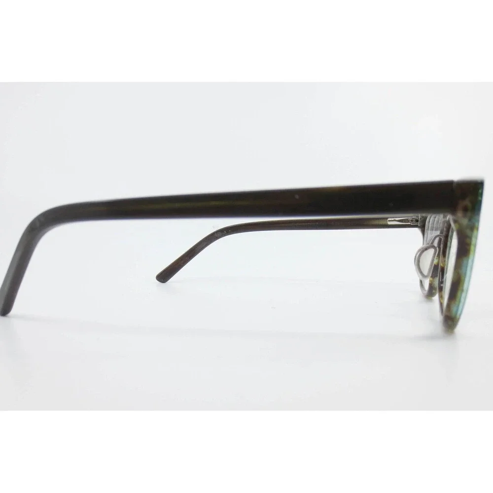 Lafont Corcovado 6017 Marbled Green Brown Cat Eye Eyeglasses Frames 50-16-135
